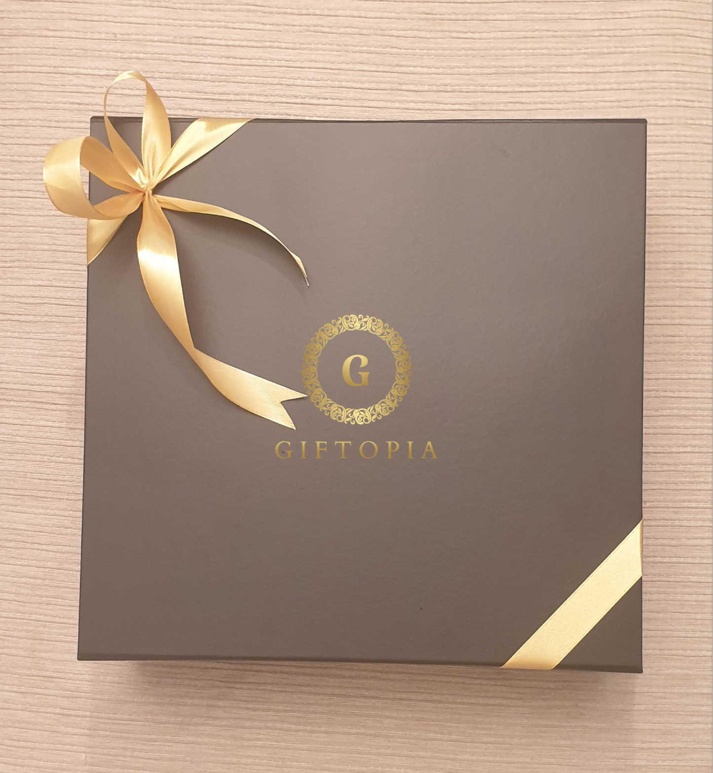 Chocoholic's Gold Gift Box